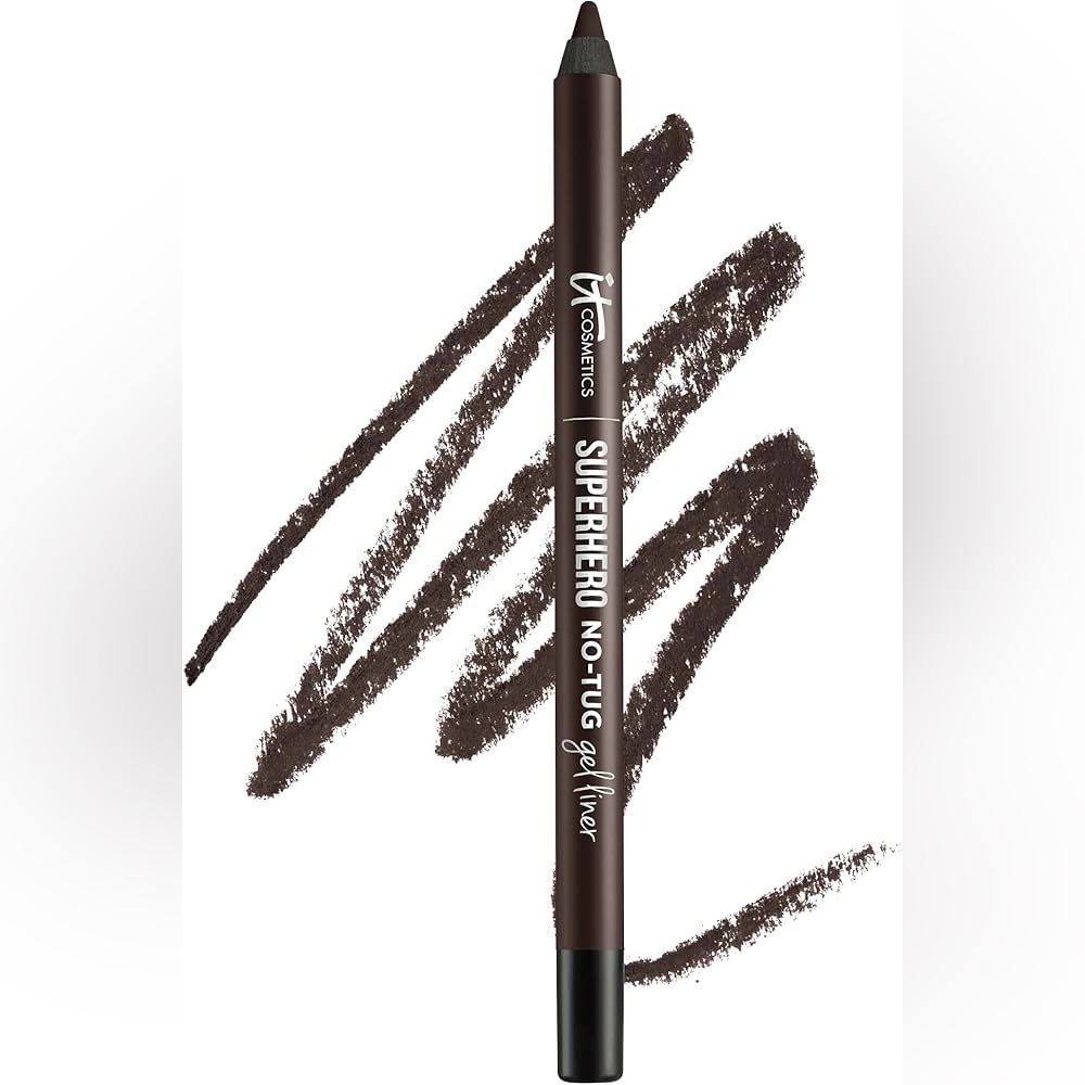 BNIB it cosmetics Superhero No-Tug Gel Liner Pencil - Fantastic Espresso